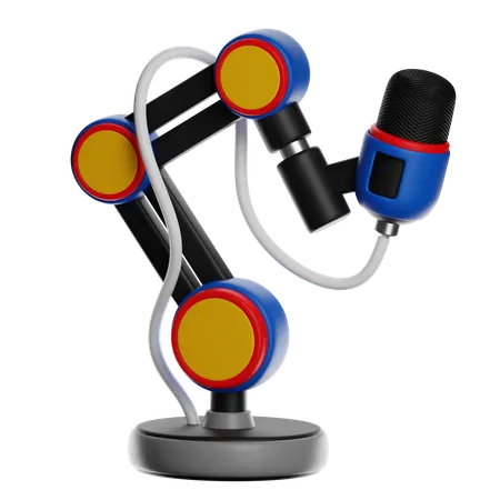 Robotic Arm With Gripper  3D Icon