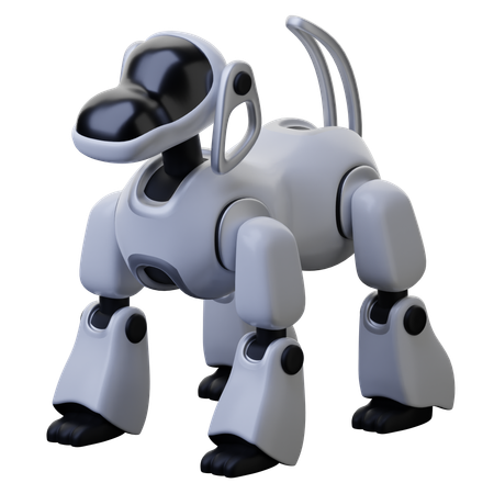 Robotic Dog  3D Icon