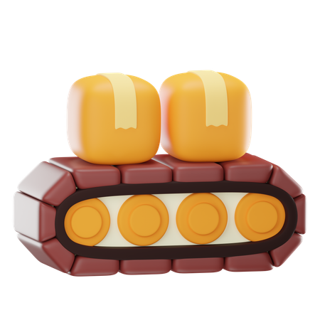 Robotic Factory  3D Icon