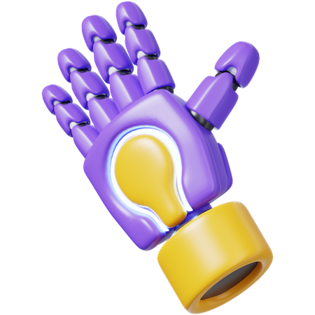 Robotic Hand  3D Icon