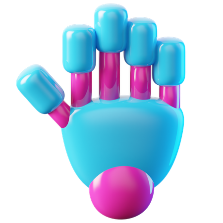 Robotic Hand  3D Icon