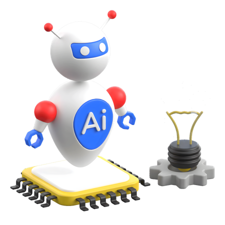 Robotic Idea  3D Icon