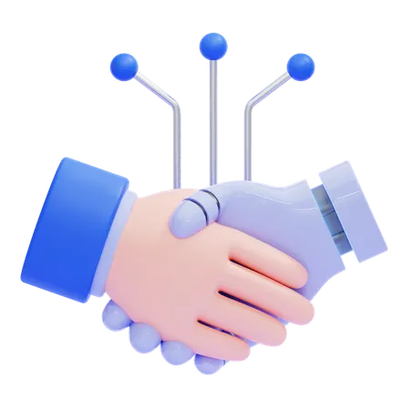 Robotic Interaction  3D Icon