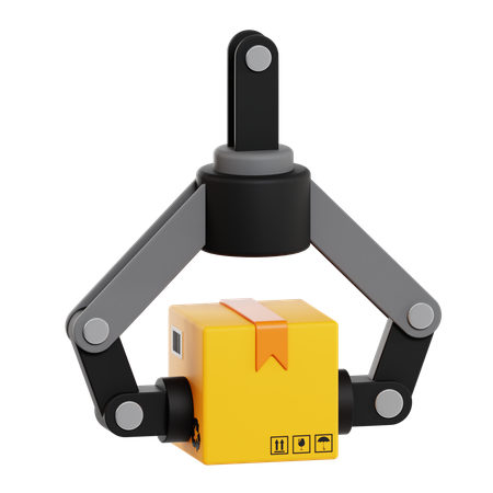 Robotic Package  3D Icon
