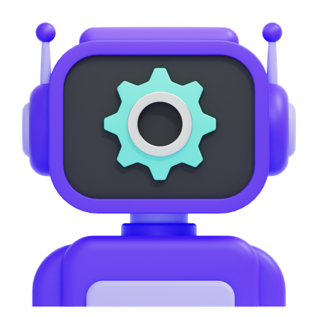Robotic Process Automation  3D Icon