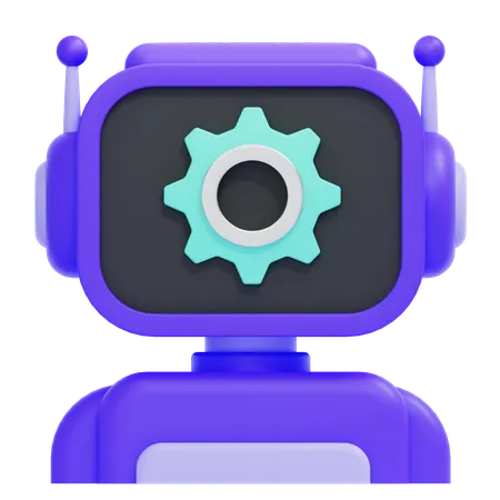 Robotic Process Automation  3D Icon