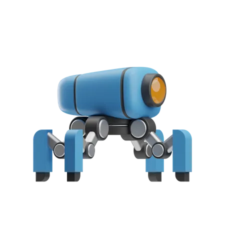 Robotic Turret  3D Icon