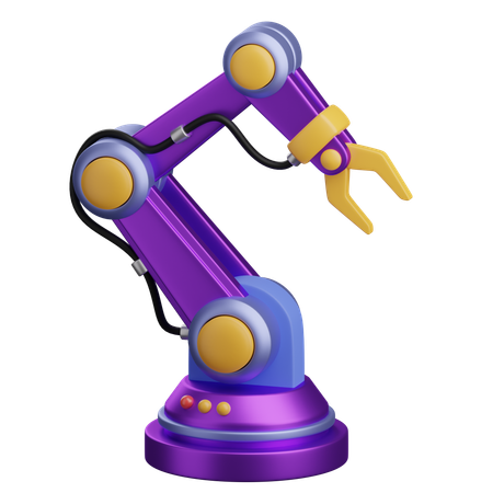 Robótica  3D Icon