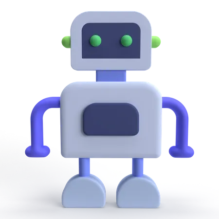Robótica  3D Icon