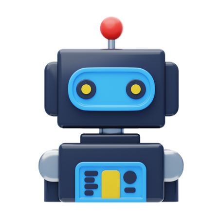 ロボット工学  3D Icon