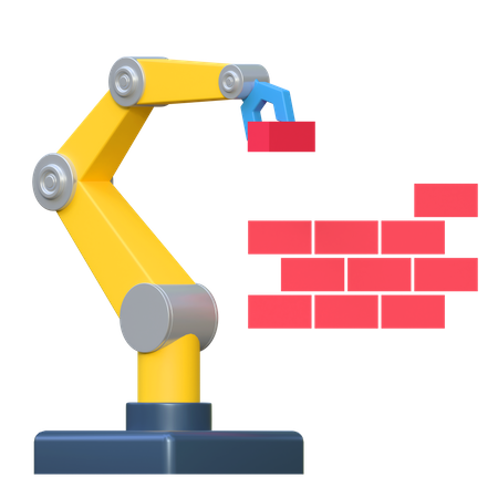 Robotics Arm  3D Icon