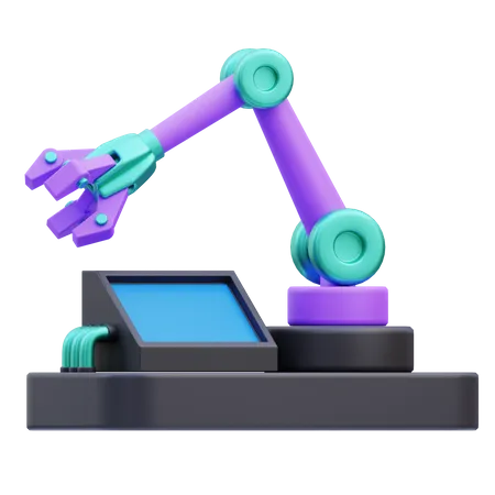 Robotics Process Automation  3D Icon