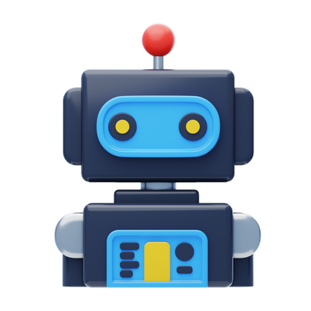 Robotik  3D Icon