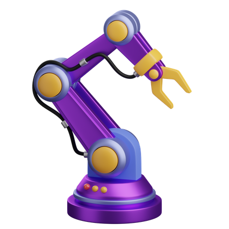 Robotik 3D Icon