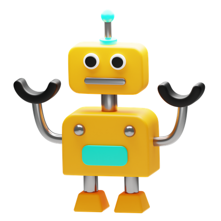Robotique  3D Icon