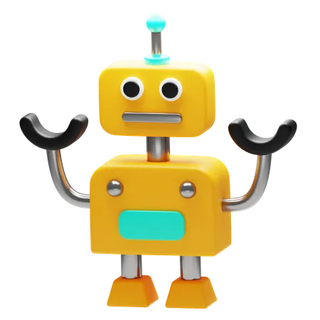 Robotique  3D Icon