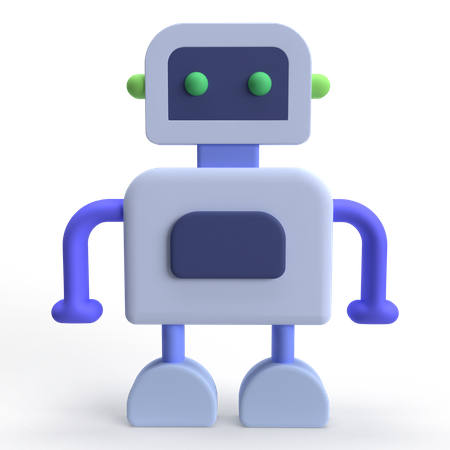 Robotique  3D Icon