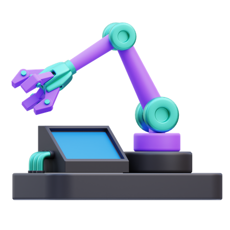 Automatisation des processus robotiques  3D Icon