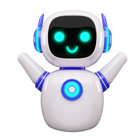 Robots cíborg  3D Icon