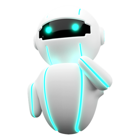 Robots cíborg  3D Icon