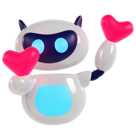 Robot’s Loving Gesture Display  3D Icon
