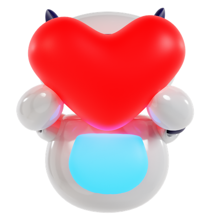 Robot’s Loving Gesture Display  3D Icon