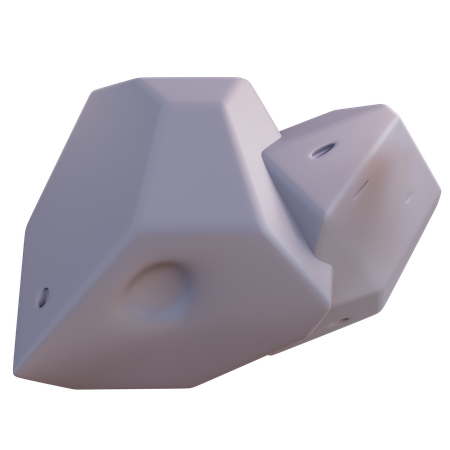 Rock  3D Icon