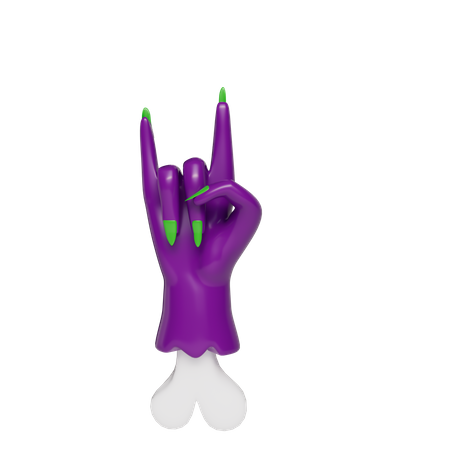 Rock And Roll  3D Icon