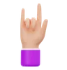 Rock Hand Gesture