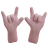 Rock Hand Gesture