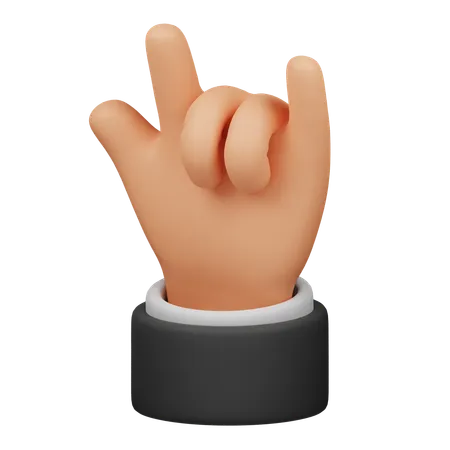 Main de roche  3D Icon