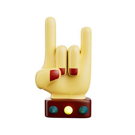 Rock 'n' Roll  3D Icon