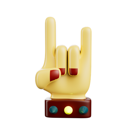 Rock N Roll  3D Icon