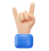 Rock N' Roll Hand Symbol