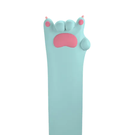 Rock Paw Hand Gesture 3D Icon
