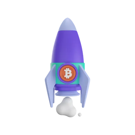 Rocket  3D Icon