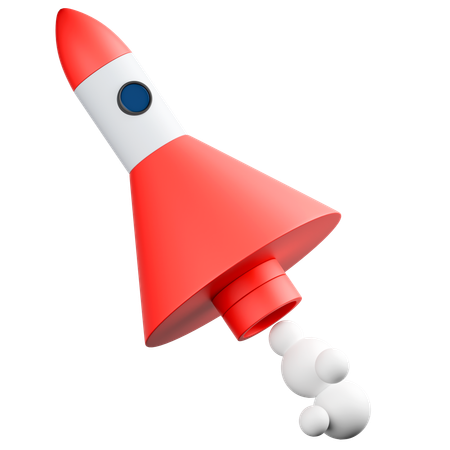 Rocket  3D Icon