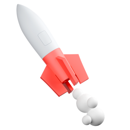 Rocket  3D Icon