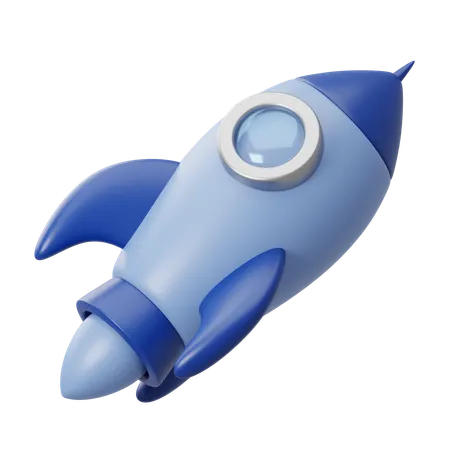Rocket  3D Icon