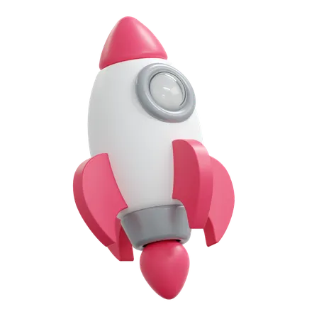 Rocket  3D Icon