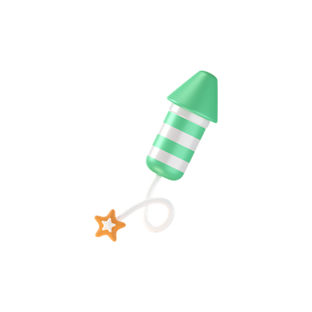 Rocket  3D Icon