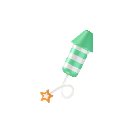 Rocket  3D Icon