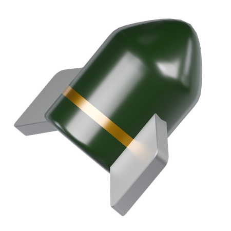 Rocket  3D Icon