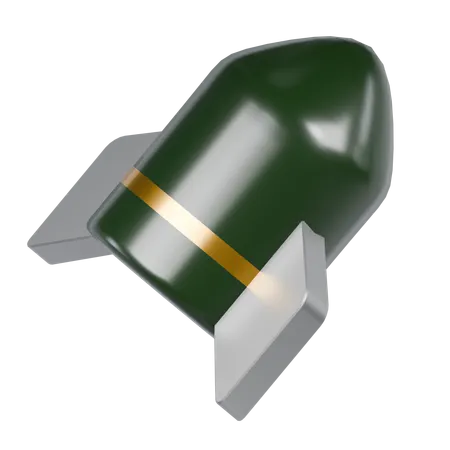 Rocket  3D Icon