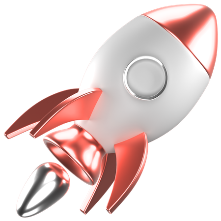 Rocket  3D Icon