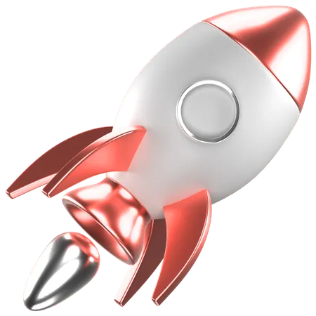 Rocket  3D Icon