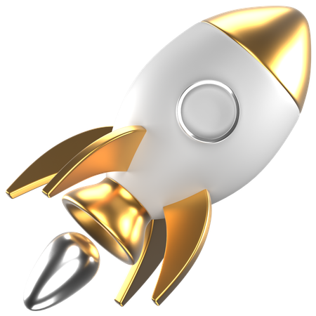 Rocket  3D Icon