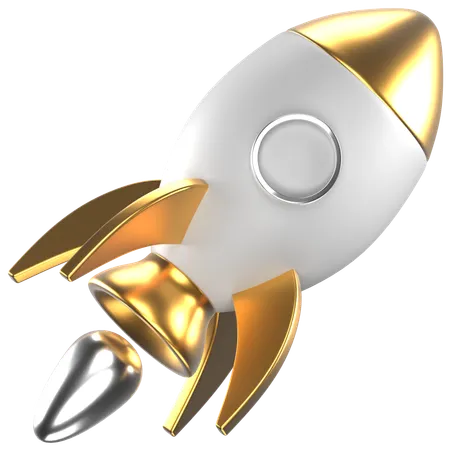 Rocket  3D Icon