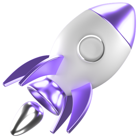 Rocket  3D Icon