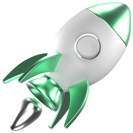 Rocket  3D Icon